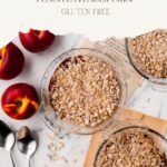 pinterest pin for peach lavender crisp