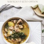 pinterest pin dairy free zuppa toscana