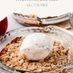 pinterest pin for peach lavender crisp