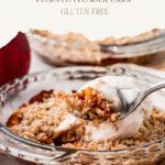pinterest pin for peach lavender crisp