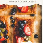pinterest pin easy fresh fruit pizza without cream cheese