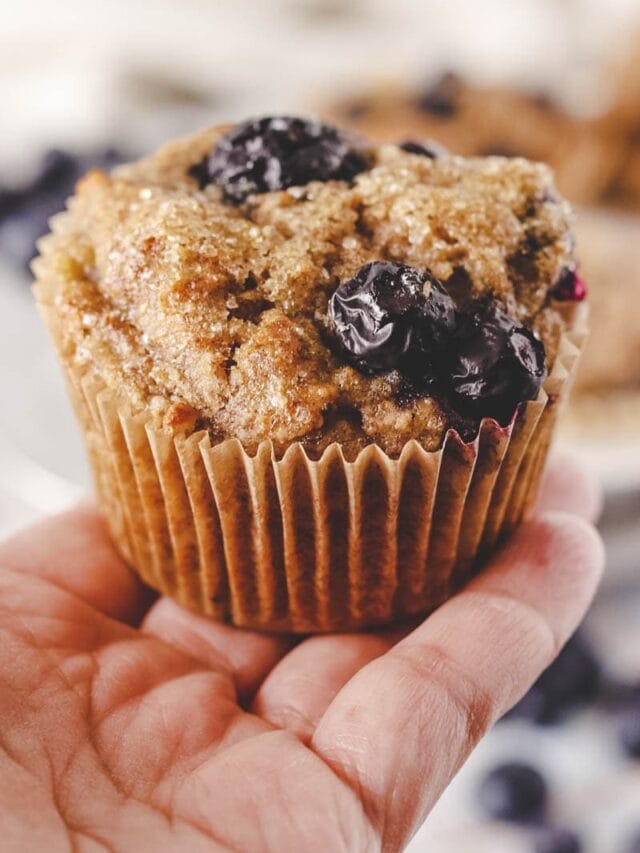 Homemade Blueberry Muffins