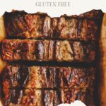 pinterest pin vegan lavender banana bread