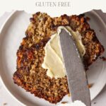 pinterest pin for vegan lavender banana bread