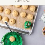 pinterest pin easy monster cake balls
