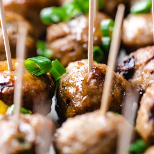 3 ingredient hawaiian meatballs