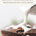 pinterest pin for lemon blueberry bread recipe