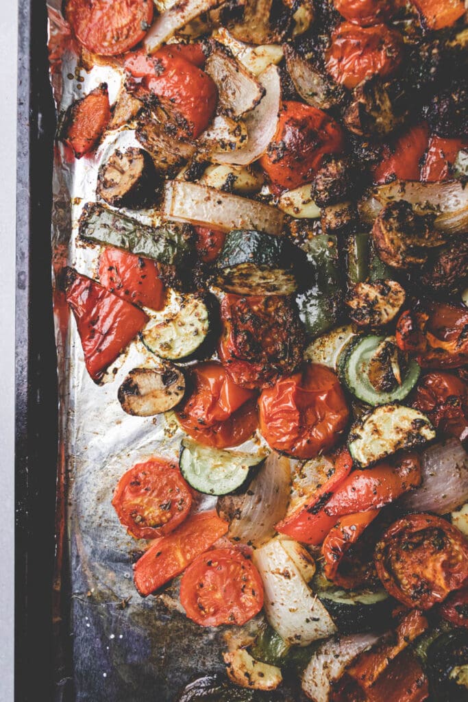 Simple Roasted Vegetable Sauce for Pasta