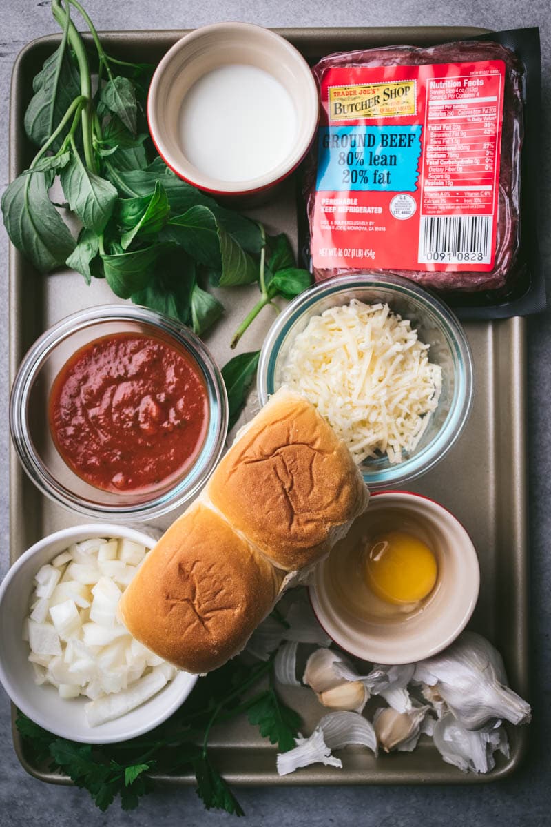 meatball ingredients