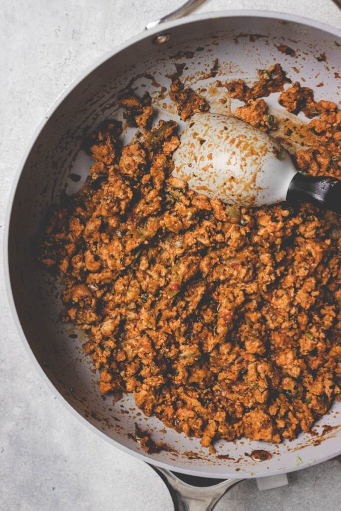 meat mixture for ground turkey zucchini boats