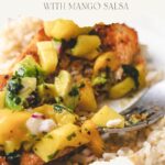 pinterest pin pan seared blackened mahi mahi with mango salsa