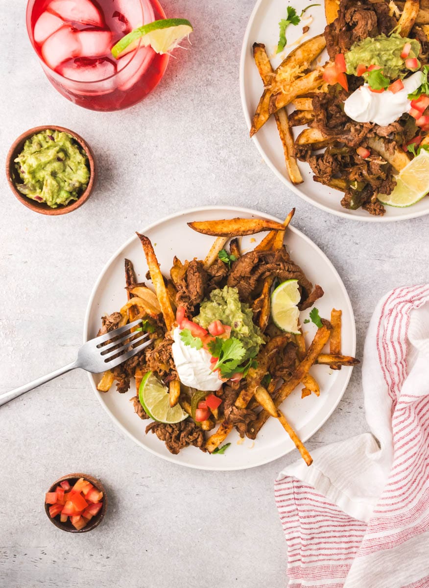 tasty loaded carne asada fries (whole 30 option)