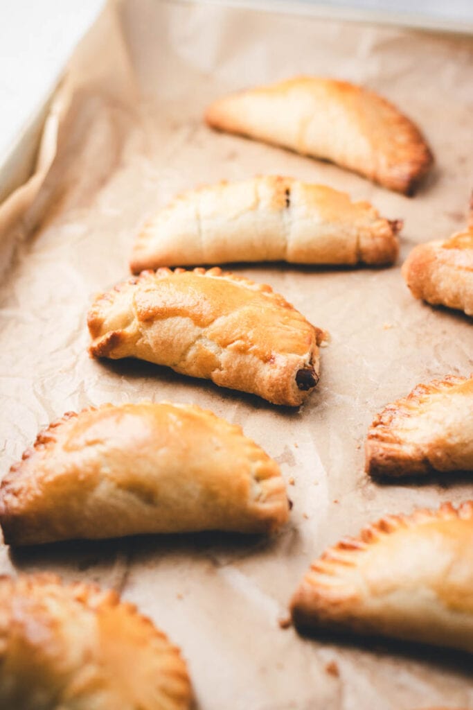 fresh fig empanadas with goat cheese walnut filling