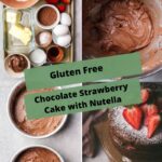 Chocolate Strawberry Nutella Cake Pinterest Pin