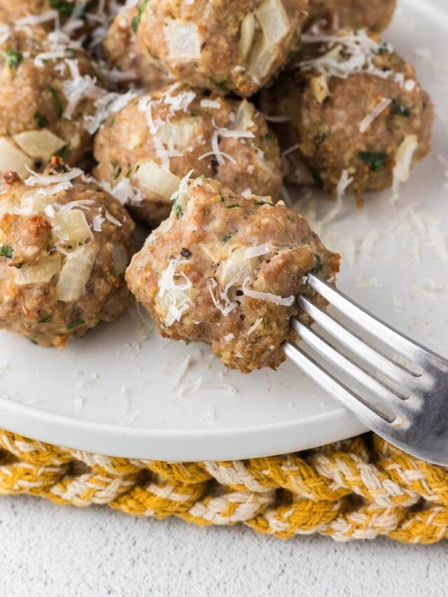 Homemade Gluten Free Turkey Meatballs