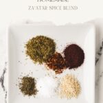 pinterest pin for za'atar spice mix