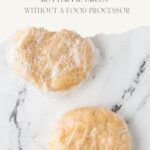 easy pie crust with no food processor pinterest pin