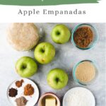 pinterest pin for apple empanadas