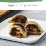 pinterest pin for apple empanadas