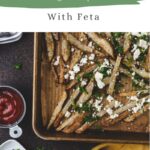 pinterest pin for za'atar fries