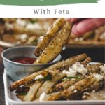 pinterest pin for za'atar fries