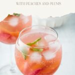 nectarine sangria pinterest pin