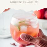 nectarine sangria pinterest pin