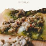 chicken pesto flatbread pinterest pin
