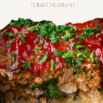 pinterest pin gluten free turkey meatloaf