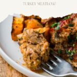 pinterest pin gluten free turkey meatloaf