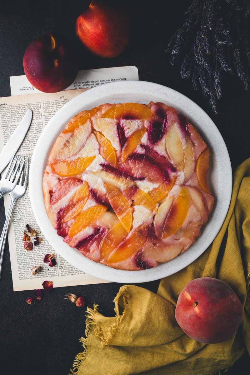 Stone Fruit Upside Down Cake.
