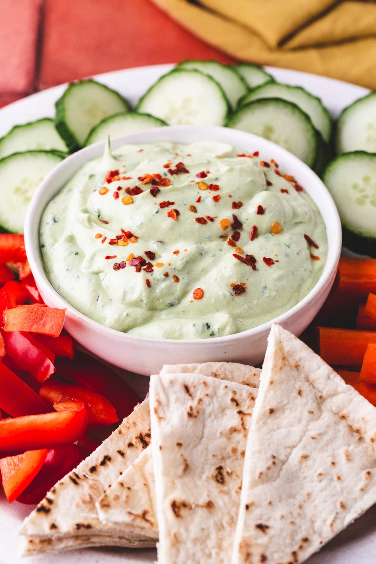 Avocado Cottage Cheese Dip