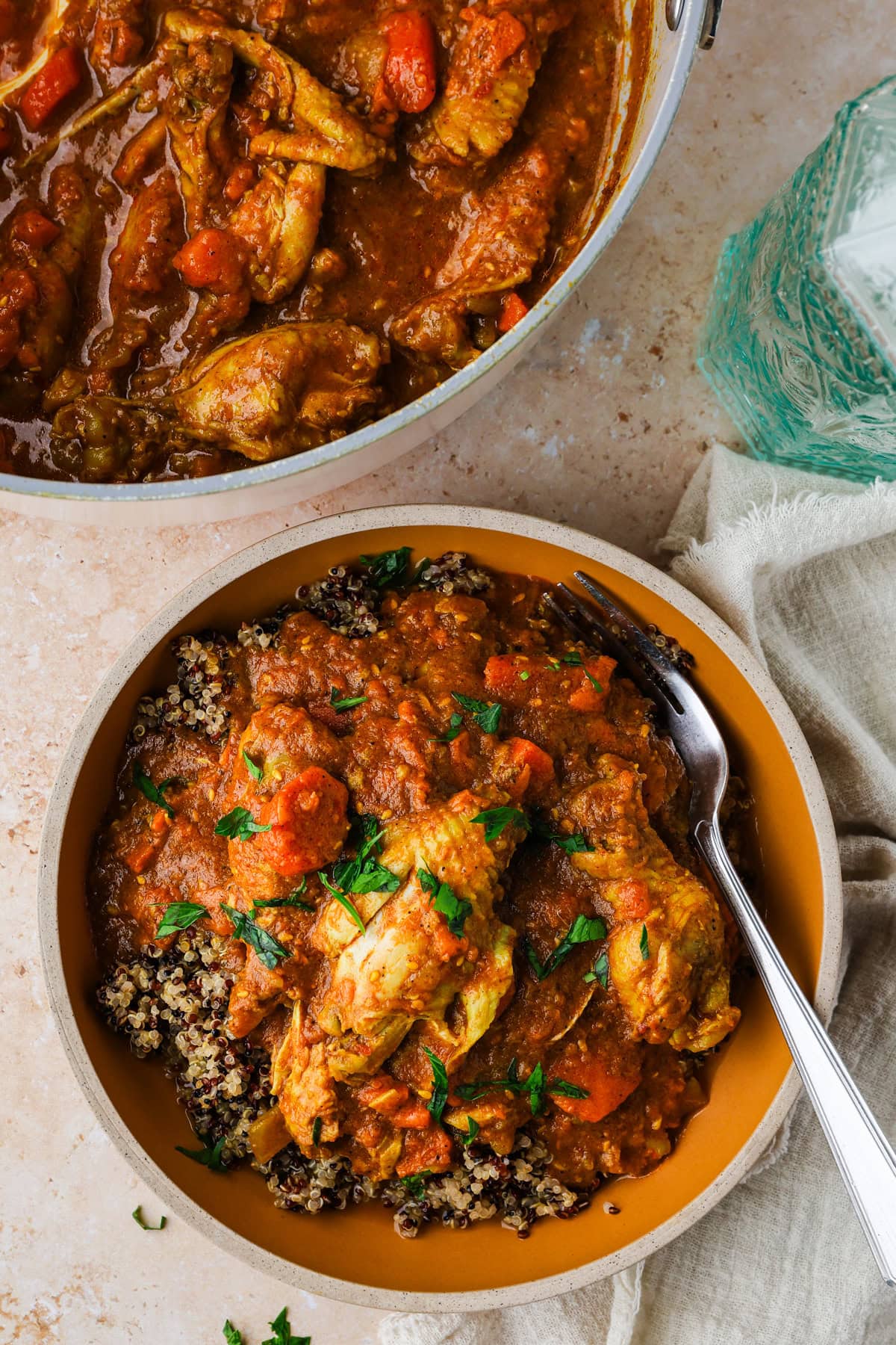 Moroccan Chicken Wing Stew
