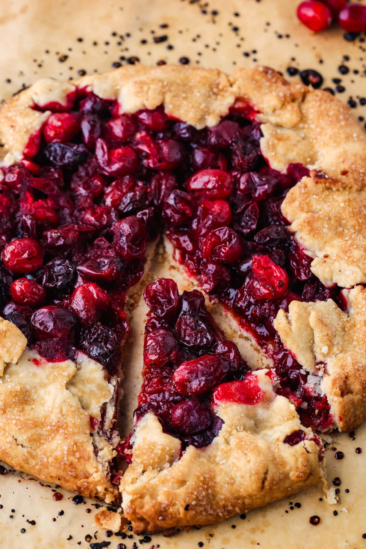 Easy Cranberry Galette