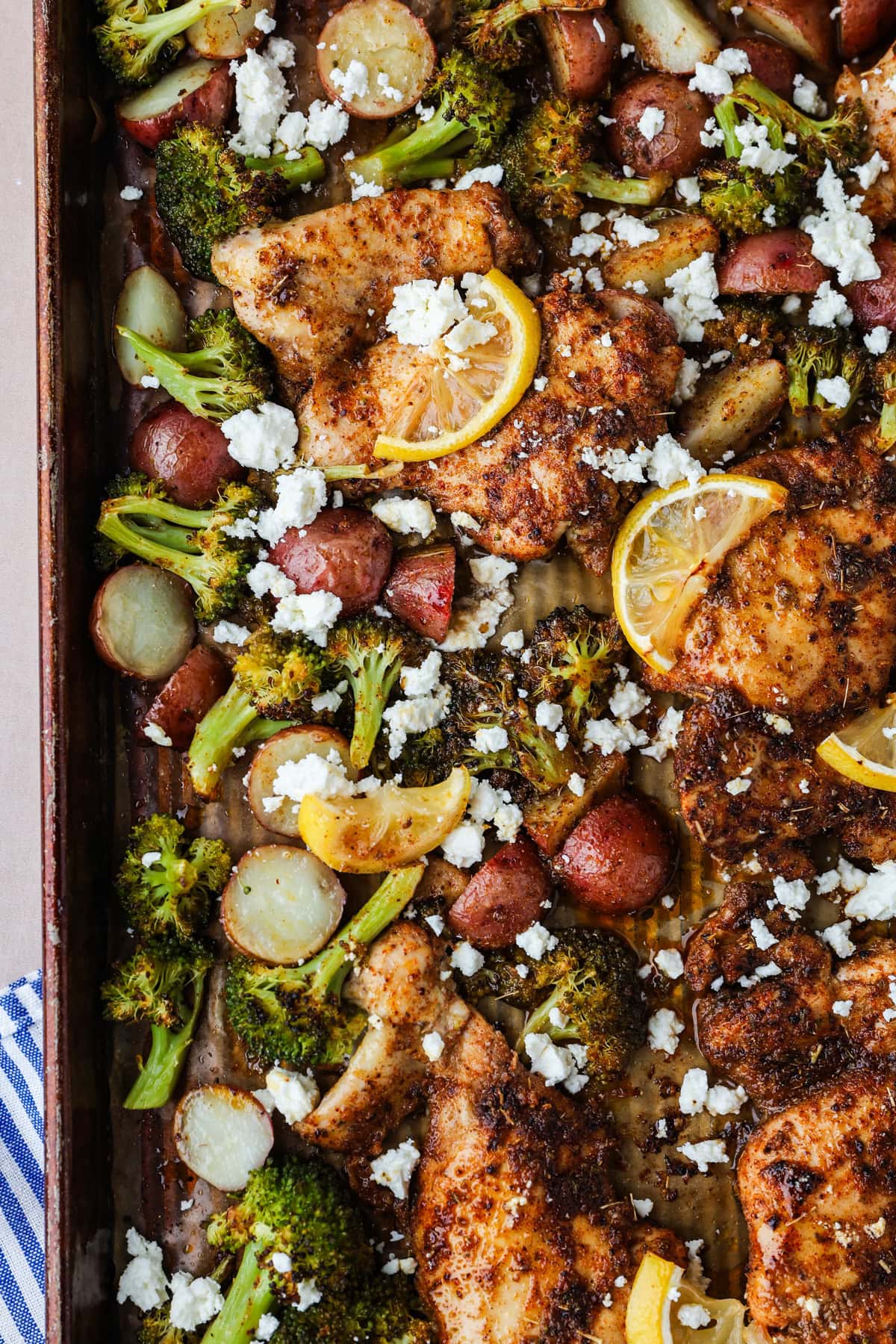 Sheet Pan Mediterranean Chicken